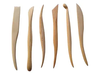 Boetseerspatel, set met 6 stuks - 1
