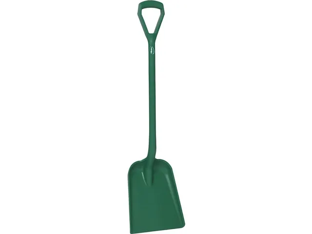 Vikan 56262 Schop 104cm Standaard Blad Metaaldetecteerbaar Groen
