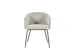 Outlet Chaise de réunion Luxor Baquer Gris clair