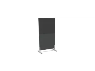 scheidingswand,HxB 1545x800mm,MS-donkergrijs,BN8010-antraciet - 2