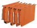 Hangmap Oblique Azv Ultimate Mark5 Lateraal A4 U-bodem 50mm Oranje - 1