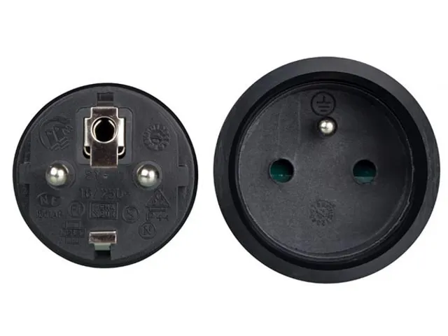 Verlengkabel 10 M Zwart 3g1.5 Penaarde Schuko