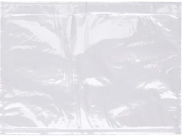 Zelfklevend documentenmapje transparant 155x235mm 500 stuks