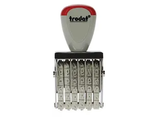 Trodat Nummerstempel Classic Line 6 Cijfers - 1