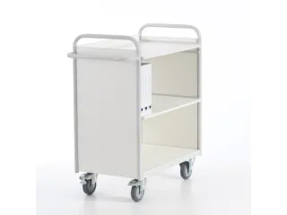 Dossierwagen 150kg 3 Etages H 1070mm 800x490mm Ral7035 - 13