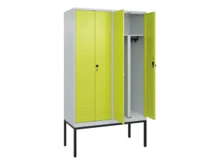 PBM-locker,HxBxD 2120x1200x500mm,4vak,vak B 300mm,draaigrendel - 2