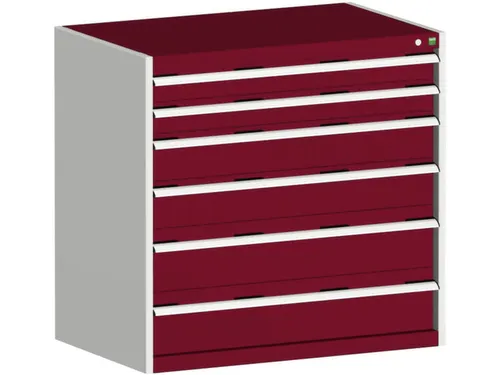ladekast HxBxD 1000x1050x750mm 6laden zware lasten RAL7035 RAL3004