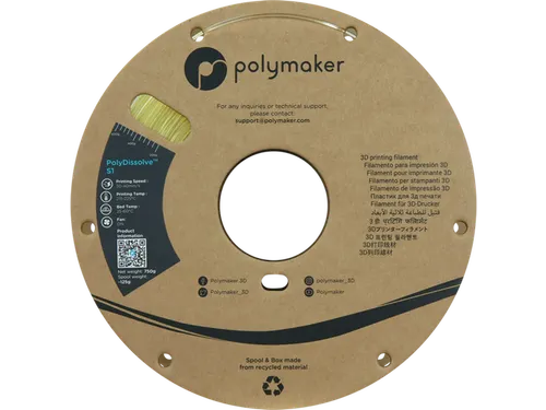 PolyDissolve S1 PVA Naturel 1,75mm 0,75kg 3D Filament