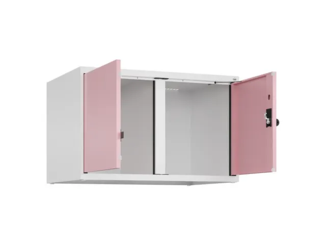 opzetkast,v. locker voor scheiding van kleding,2vak.,vak B 400mm