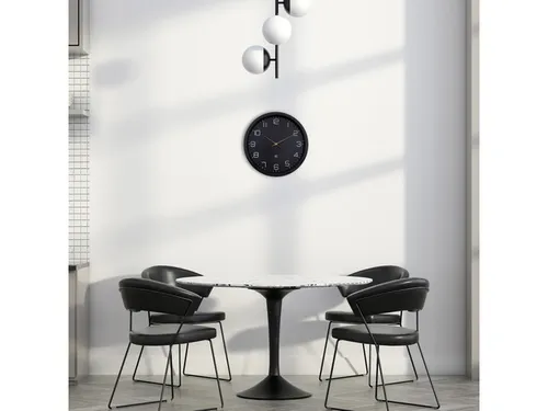 Wandklok nXt ECO 30cm zwart