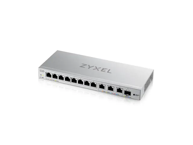 XGS1250-12 Web-Managed Multi-Gigabit Switch inclusief 3-poorts 10G en