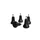 Bureaustoelglijders Topstar 11mm 5 stuks