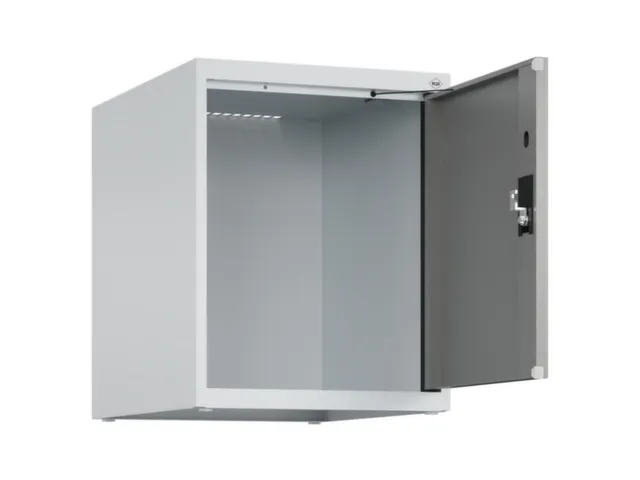 opzetkast,v. locker,1vak.,vak B 400mm,HxBxD 500x400x500mm,cilinderslot