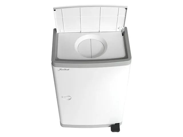 Janibell Luier Pedaalemmer 43 Liter Wit