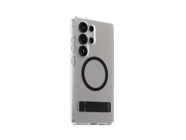 PanzerGlass CARE by Kickstand Case Transparent w. Qi Samsung Gal