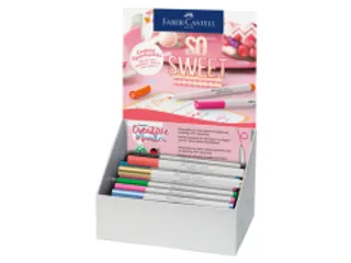 Marker creatief Faber-Castell Goldfaber brushpunt B display a 50 stuks - 1