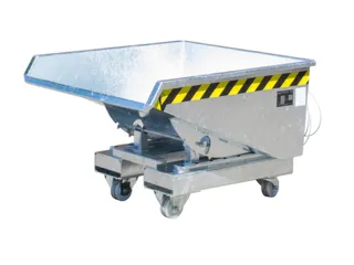 mini-kiepbak,HxLxB 540x960x925mm,0,225m³,draagverm. 750kg,verzinkt - 1
