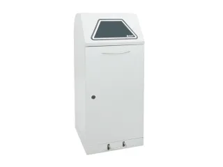 afvalverzamelaar,niet-brandbaar,1x120l,HxBxD 1100x450x450mm - 1