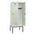 locker,HxBxD 2120x800x500mm,2vak,vak B 400mm,draaigrendel