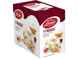 Nougat Lonka pinda vrucht doos 214 stuks - 1