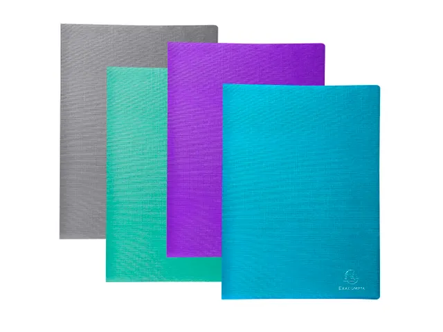 Protège-documents couverture carte semi rigide Teksto 60 vues - A4 -