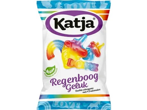 Snoep Regenboog Geluk Zak 250 Gram