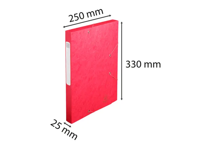 CARTOBOX glanskarton rug 25mm rood