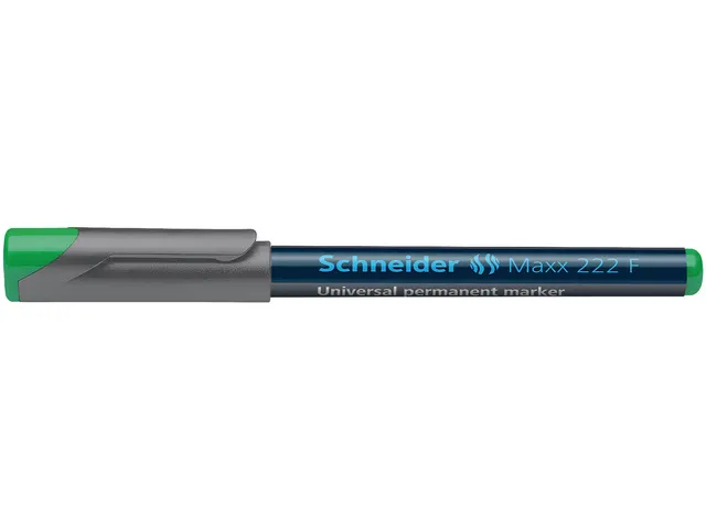 Universele marker Schneider Maxx 222 F permanent groen