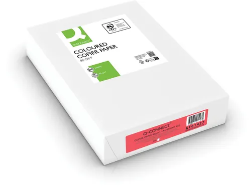gekleurd kopieerpapier A4 80 gram 500vel felrood