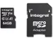 carte mémoire microSDXC V30, 64 Go