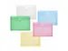 enveloptas rood A5 liggend met stretchplooi en klittenbandsluiting