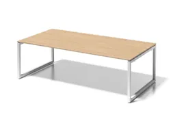 vergadertafel/directiebureau,HxBxD 740x2400x1200mm,rechthoekig