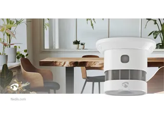 Rookmelder Nedis Zigbee 3.0 Wifi 10 jaar wit - 21