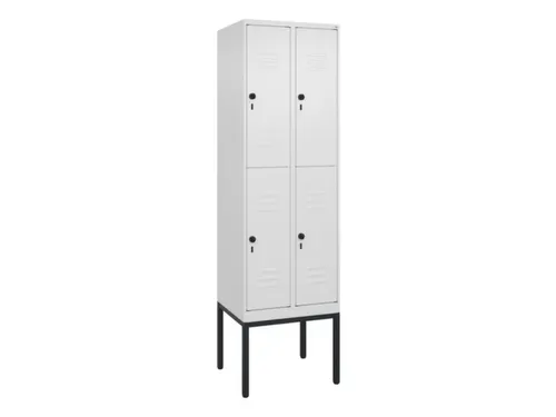dubbeldekse locker,HxBxD 2120x600x500mm,2x2vak.,vak B 300mm