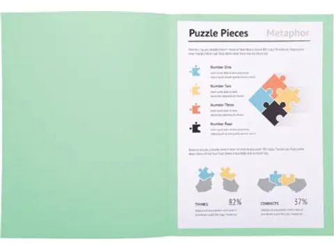 dossiermap Super 180 voor A4 100 stuks zachtgroen