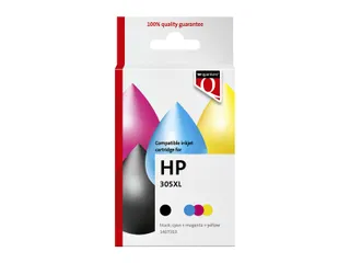 Inktcartridge Quantore alternatief tbv HP 305XL zwart + kleur - 2