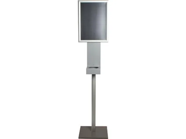 Desinfectiezuil 150 cm clicklijst A3
