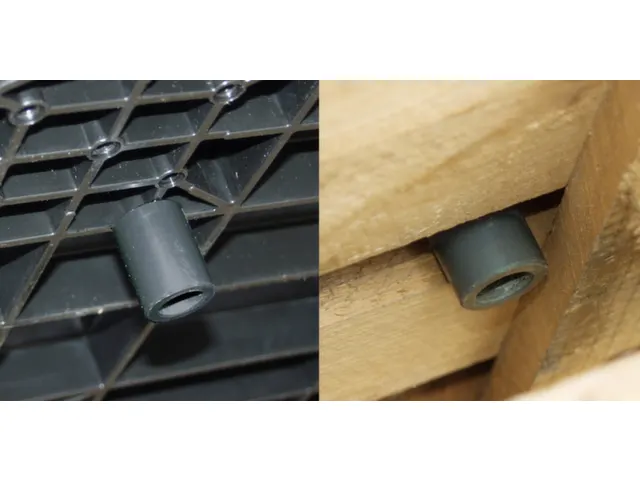 Vergrendelnok,V. Opvangbak