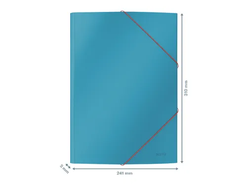 Elastomap Leitz Cosy A4 3-kleps blauw