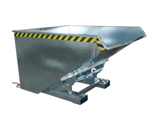 Kiepbak voor spaanders,HxLxB 1095x1720x1570mm,1,7m³,draagverm. 1500kg