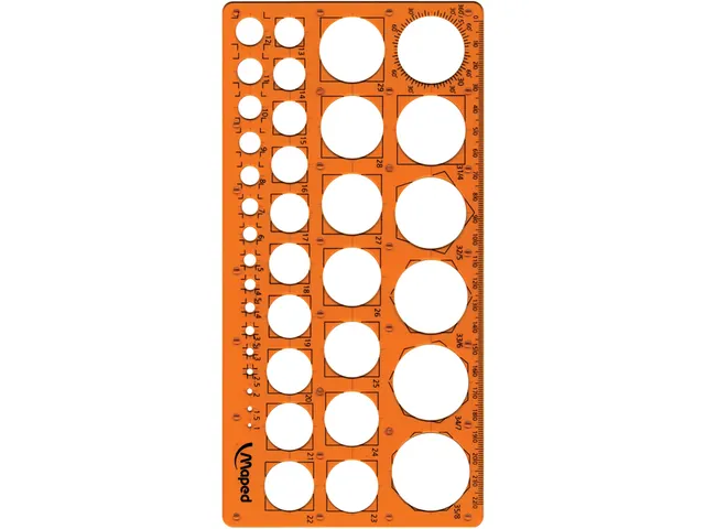 Cirkelsjabloon Maped Technic 1-35mm