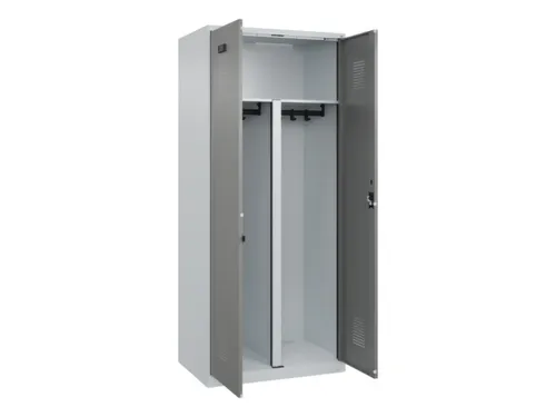 PBM-locker,HxBxD 1850x800x500mm,2vak,vak B 400mm,cil.-slot