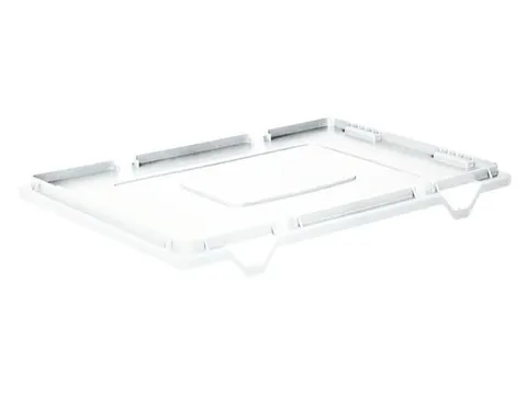 Stolpdeksel Voor Euronorm Draaistapelbak 600x400mm Naturel Wit