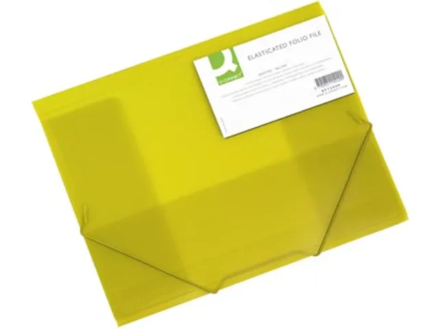 Elastomap A4 Mat Met Drie kleppen PP 400 Micron Geel