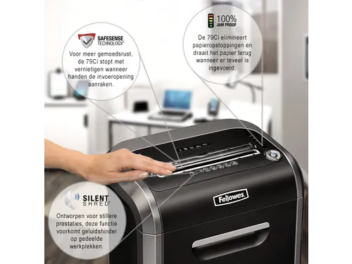 Papiervernietiger Fellowes 79ci P-4 snippers