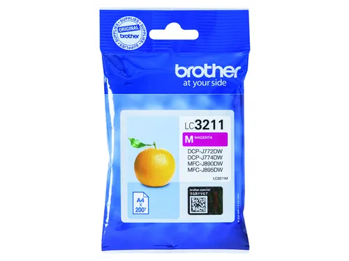 Inktcartridge Brother LC-3211 rood
