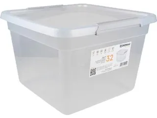 Opbergdoos 32 Liter Transparant - 1