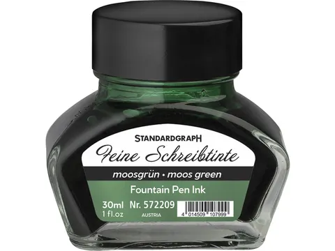 Encre calligraphique Standardgraph 30ml vert mousse