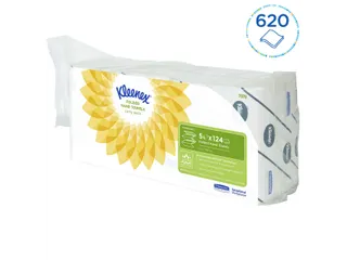 Handdoek Kleenex Ultra i-vouw 2-laags 215x315mm 5x124stuks 7979 - 3