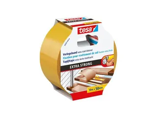 Tapijttape extra sterk tesa 5686 50mmx10m dubbelzijdig - 1